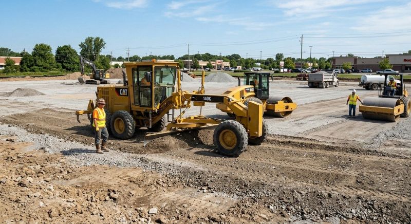 Parking Lot Gravel Repair in Ellijay, GA